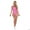 Pink, variant on UR30750SM Black Adult Leotard for Costume - Small