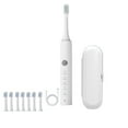 thumbnail image 2 of Sonic Electric Toothbrush for Adults, Rechargeable Ultrasonic Electric Toothbrush with 8 Brush Heads, Travel Case, Charging Base, 2 of 8