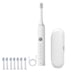 thumbnail image 2 of Cepillo de dientes eléctrico con 8 cabezales y 5 modos de limpieza - 45.000 trazos/min, batería de 180 días, USB recargable, impermeable, 2 of 8
