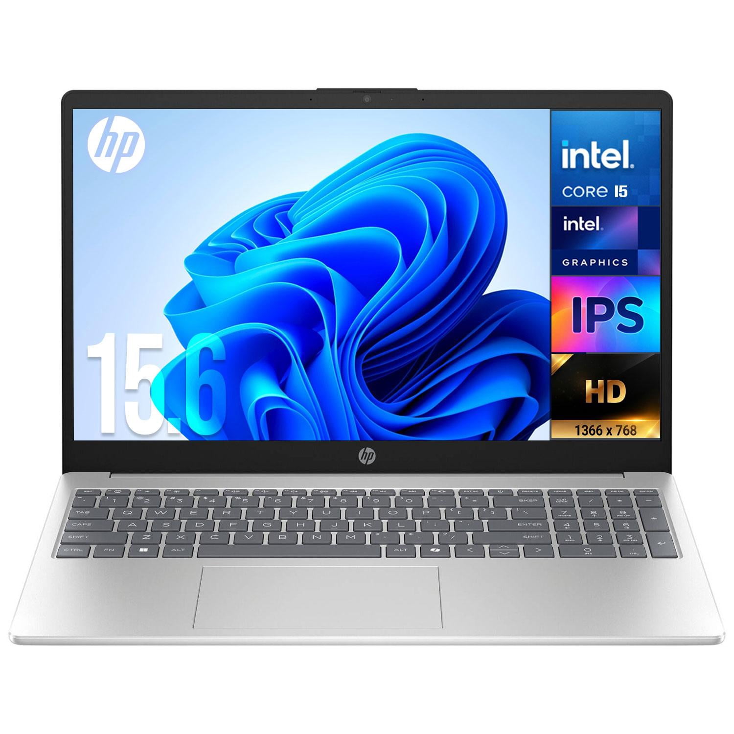 Laptop HP 15-fd0250wm Intel Core I5 1334U 8GB 512GB Pantalla 15.6" IPS HD Windows 11 Teclado Ingles