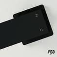 thumbnail image 2 of VIGO Dunn Single Handle Single-Hole Bathroom Faucet in Matte Black, 2 of 13