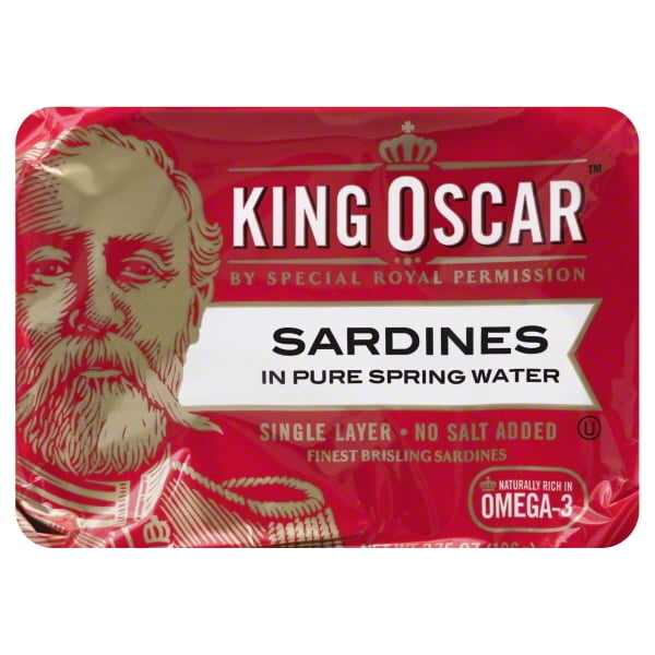 Bumble Bee King Oscar Sardines, 3.75 oz