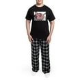 thumbnail image 5 of CafePress - Cute Cartoon Pig Men's Light Pajamas - Men's Dark Loose Fit Cotton Pajama Set, 5 of 7