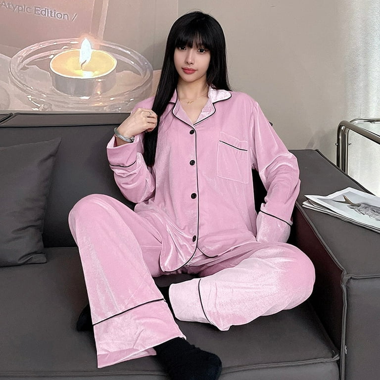 Pajama Suit Silk Pajamas Sets Couple Sleepwear Men Women Casual Autumn  Winter Pajamas for Men (Color : A, Size : XXL Code) : : Clothing,  Shoes & Accessories