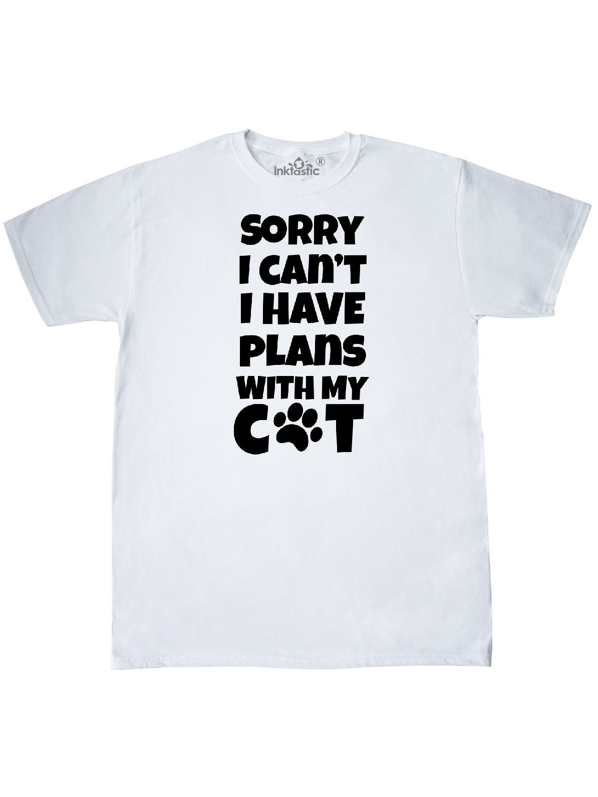 i have plans with my cat t shirt