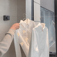 thumbnail image 4 of Corde à Linge Rétractable 4.2M Intérieur/extérieur avec Fil en Acier Inoxydable 304 - Installation Sans Perçage, Système de Tension Anti-Affaissement, Nano-Couche Antirouille pour Salle de Bain et Balcon - GX Carré Blanc Brillant, 4 of 5