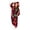 Wine(Xmas Tree Print), variant on Christmas One Piece Boys Girls Jumpsuit Onesie Pajamas Zip Up Hooded Girls Fashion Holiday Cute Xmas Tree Snowflake Print Funny Soft Fall Loose Fit Sleepwear Homewear 2-12 Years