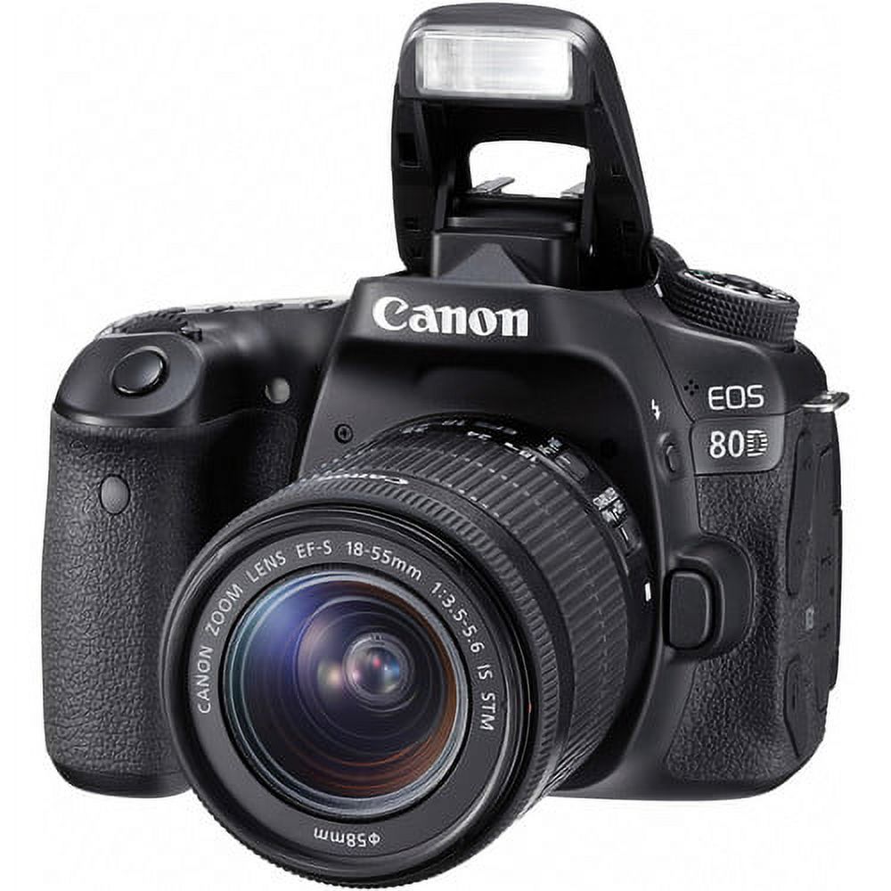 Canon EOS 80D DSLR Camera with 18-55mm Lens - image 4 of 10
