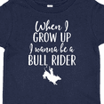 thumbnail image 4 of Inktastic Future Bull Rider Rodeo Boys Toddler T-Shirt, 4 of 5