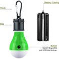 thumbnail image 2 of Doukey Led Camping Light [paquete de 4] Linterna LED portátil para tienda de campaña, 4 modos para mochileros, camping, senderismo, pesca, luz de emergencia, lámpara a batería para exteriores, 2 of 5