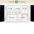 thumbnail image 5 of Excello Global ProductsEGP-HD-0413A Barndoor Wood Collage Picture Frames with 2 Magnetic Chalkboard Doors for Kitchen, Living Room, Family Photo Collage Frames,White,12.8"x34" (12.8"x17" When Closed), 5 of 7