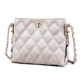thumbnail image 1 of Bolsos bandolera pequeños para mujer, carteras de piel a la moda, bolsos ligeros, color blanco, 1 of 6