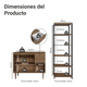 thumbnail image 3 of Kit Gabinete Bajo Bufetera Y Despensero De Cocina Madesa MM, 3 of 5