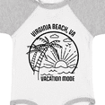 thumbnail image 4 of Inktastic Summer Vacation Mode Virginia Beach Virginia Boys or Girls Baby Bodysuit, 4 of 5