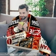 thumbnail image 5 of Football Gifts for Boys, Football Gifts for Men, Football Coach Gifts, Gifts for Football Players Team, Gifts for Football Lover, Football Blanket 60" X 50", 5 of 5