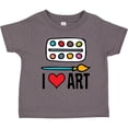 thumbnail image 3 of Inktastic Painting I Love Art Boys or Girls Toddler T-Shirt, 3 of 5