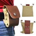 thumbnail image 4 of Foraging Pouch, Multipurpose Waist Tool Bag Portable Practical  For Outdoor For Camping For Picnic Khaki, 4 of 8