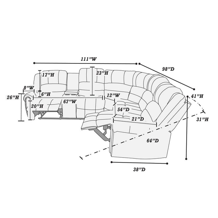 reclining-motion-home-theater-sectional-w-console-living-room-movie-family-bonded-leather-black-color-walmart-com