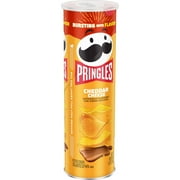 Pringles Cheddar Cheese Potato Crisps Chips, 5.5 oz, 14 Count