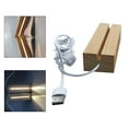 thumbnail image 4 of LED Display Lights Wooden Lighted Base Stand for Crystal White B Type, 4 of 8