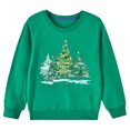 thumbnail image 4 of Posijego Vêtements de Noël pour Enfants Garçons Filles Chandail à Manches Longues Col Rond Chandail en Coton, 4 of 4