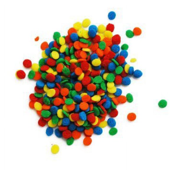 Primary Sequins 6 oz. Sprinkles Edible Cookie Cake Cupcake Decorating Confetti