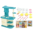 thumbnail image 2 of Juego De Juguetes De Cocina, Ejercicio Práctico, Capacidad Ergonómica, 51 Piezas, Juego De Cocina Para Niños, Respetuoso Con El Medio Ambiente Para El Hogar Para Niños, 2 of 7