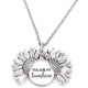 thumbnail image 1 of Collar de girasol para mujeres y niñas Collar You are My Sunshine, 1 of 4