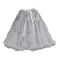 thumbnail image 4 of oqasdz Cloud Petticoat Underskirt for Princess Fashion Big Hexagonal Mesh Skirt Support with Soft Boneless Design Skirts for Women, 4 of 4