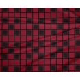 thumbnail image 4 of oneOone Polyester Lycra Fabric Check Ikat Printed Craft Fabric BTY 56 Inch Wide, 4 of 4