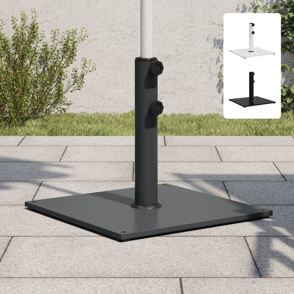 vidaXL Parasol Base Umbrella Stand Parasol Holder Outdoor Garden 37.5 lb Square