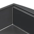 thumbnail image 3 of Ruvati 30in Gunmetal Black Workstation Apron-Front Stainless Steel Kitchen Sink, 3 of 9
