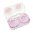 thumbnail image 2 of Unique Bargains 1 Set Contact Lens Case Contact Lens Container Contact Lens Carrier Kitten Pattern 2.68"x1.77"x1.1" Purple, 2 of 5