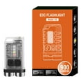 thumbnail image 2 of Riforla New Fluorescent Mini Keychain Light with Side Light Strong Light Flashlight V3 Rechargeable Multifunctional Work Light Flashlight A, 2 of 6