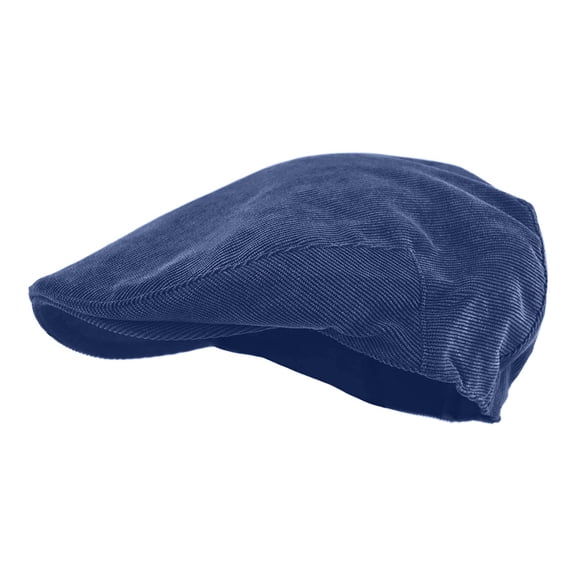 Mens Herringbone Newsboy Hats Retro Tweed Lightweight Ivy Hats Fashion Casual Classic Versatile Cap for Outdoor Travel Navy One Size