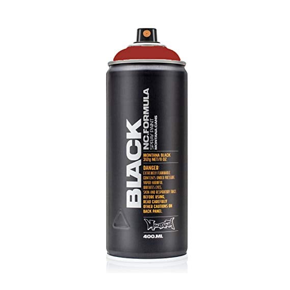 Montana Cans BLACK Spray Paint, 400ml, Rust