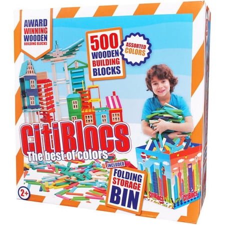 Citiblocs 500-piece Multicolor Construct