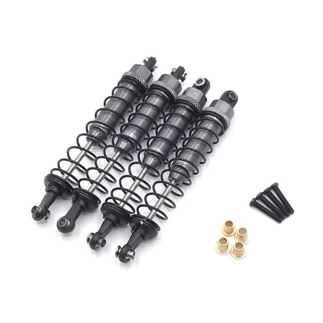 ZheElen RCGOFOLLOW Aluminum Alloy Smooth Front Rear Shock Absorber Wear-resistant Rc Front Rear Shock Absorber For 1/10 MN MN Titanium