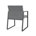 thumbnail image 5 of Lesro Gansett Steel and Fabric Waiting Room Guest Chair in Charcoal/Adler Gray Flannel, 5 of 7