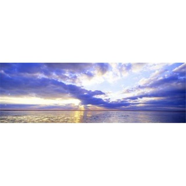 Poster Affiche Sunset Germany Imprimé par - 36 x 12