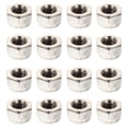 thumbnail image 1 of 100 Pcs Vis Hexagonales en Acier au Carbone Ensemble de Vis de Tête de Douille Écrous de Verrouillage en Nylon, 1 of 7