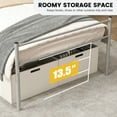 thumbnail image 7 of Infans Twin Metal Bed Frame Mattress Foundation No Box Spring Needed, 7 of 7