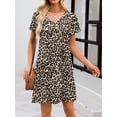 thumbnail image 4 of Avidlove Cotton Nightgowns for Women Short Sleeve Sleep Shirts Soft Nightdress Sleepwear, 4 of 6