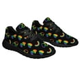 thumbnail image 5 of Rainbow Shoes, Unisex Fashion LGBT Sneakers for Men Women Black Size 4.5, 5 of 7