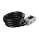 thumbnail image 2 of Waterproof Anti-theft Fingerprints Motorcycle Locks Mountain Bike Cable Lock Aluminum Alloy, 2 of 5