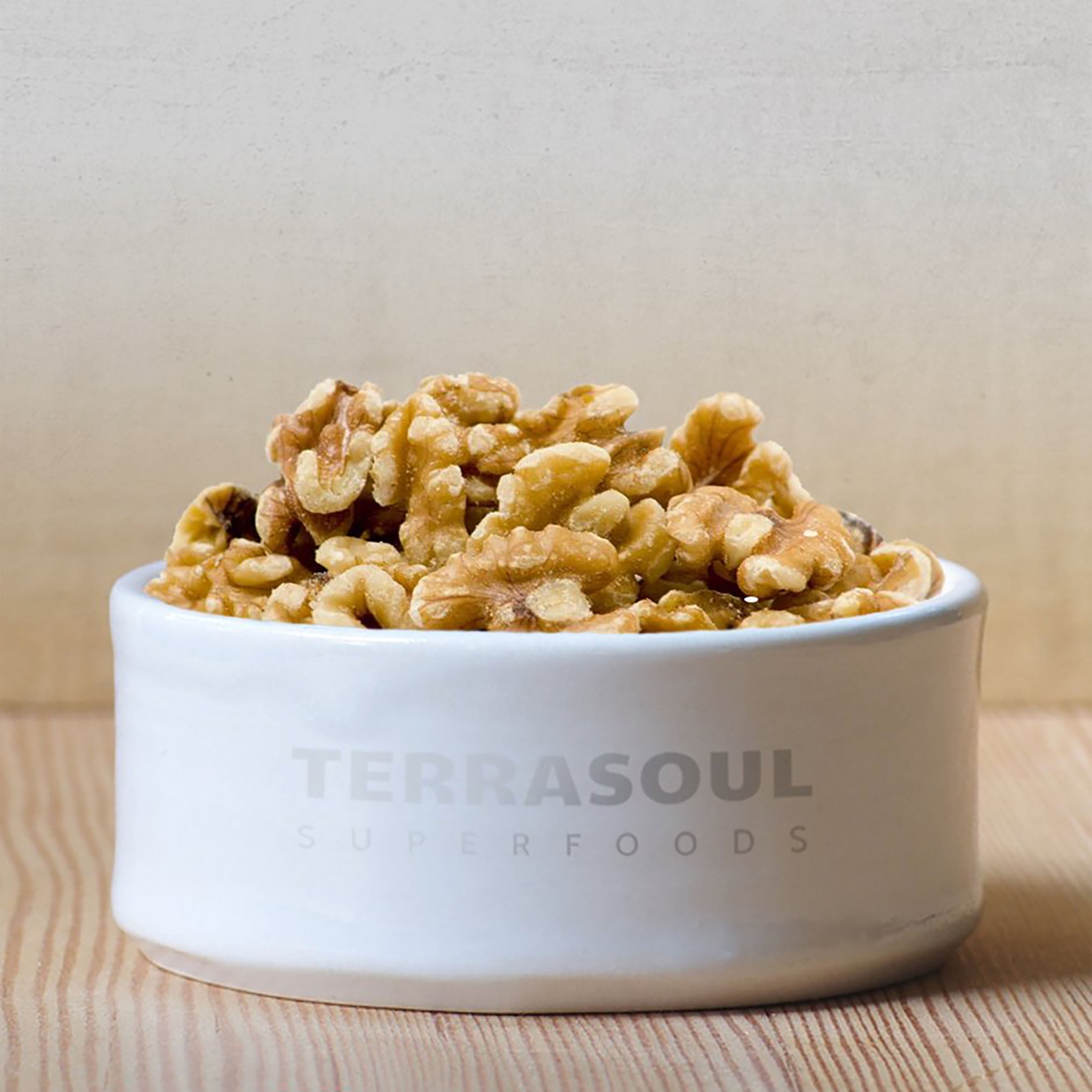 Terrasoul Superfoods Organic Raw Walnuts, 3 Lb (1 Lb 3-Pack) - Chandler Variety | Fresh | Light Color