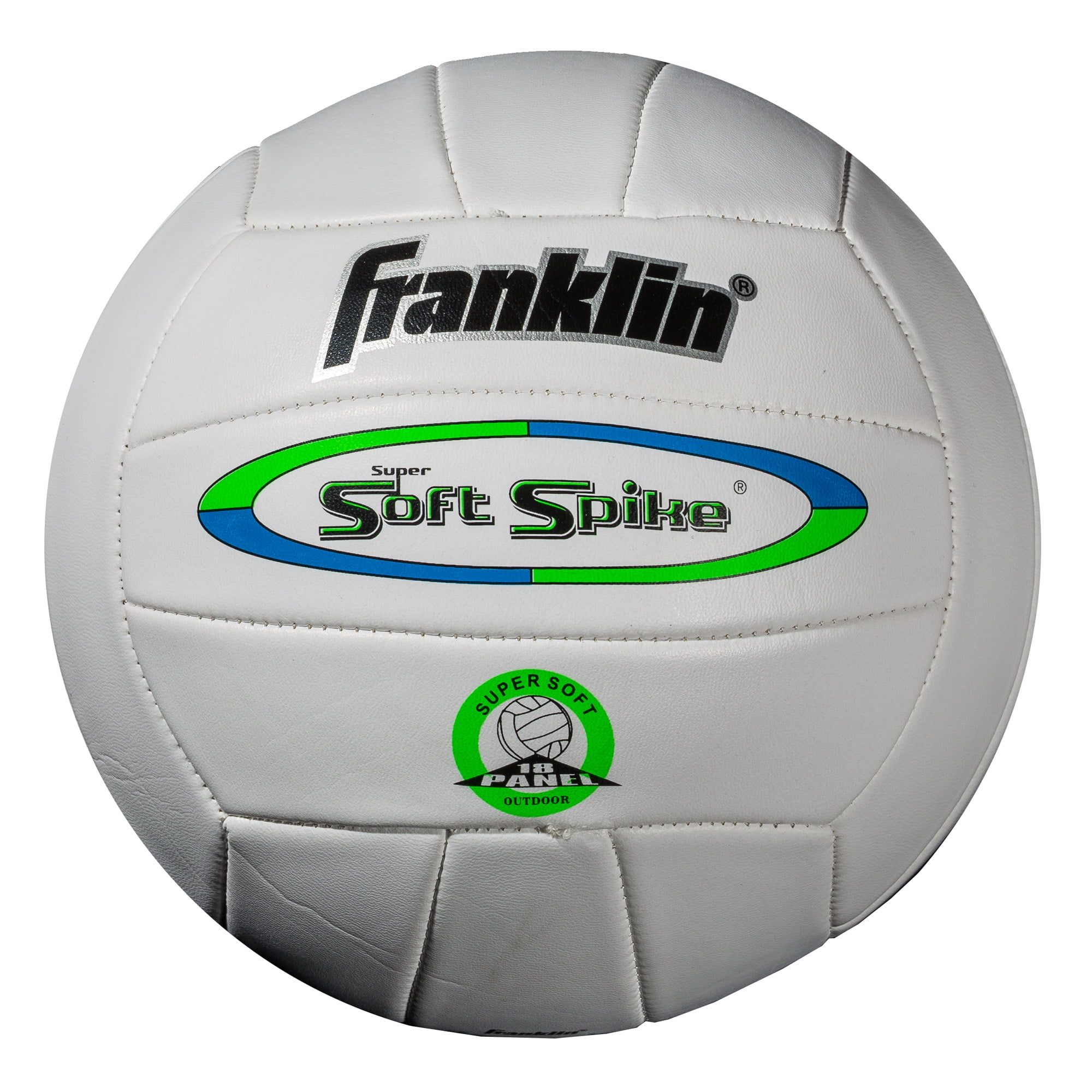 Soft Spike Volleyball w/ Pump Color May Vary Soft touch cushioned sponge cover 