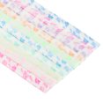thumbnail image 1 of Uxcell 840Sheets 9 x 1/2 Inch Luminous Origami Star Paper, Flower Style, 1 of 5