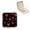 White, variant on Hearts Love Art Jewelry Box for Necklace, Ring, Earring Storage - Portable & Compact Travel Case with High Capacity and Quality White