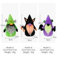 thumbnail image 2 of Wadada Halloween Gnomes Plush Elf Decoration, Handmade Reaper Witch Vampire Pumpkin Ghost Dolls for Halloween Table Ornament, Tiered Tray Decor, Halloween Party Favor, Trick or Treat, 2 of 4
